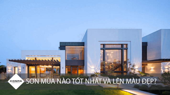 Sơn nhà mùa nào tốt nhất và lên màu đẹp Sơn nhà mùa nào tốt nhất và lên màu đẹp