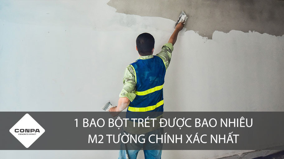 #1 bao bột trét tường được bao nhiêu m2 tường chính xác nhất #1 bao bột trét tường được bao nhiêu m2 tường chính xác nhất