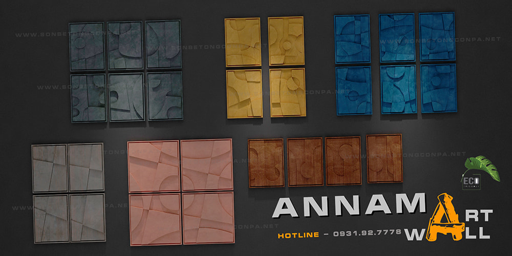 TRANH SƠN HIỆU ỨNG - XU HƯỚNG TRANG TRÍ 2023