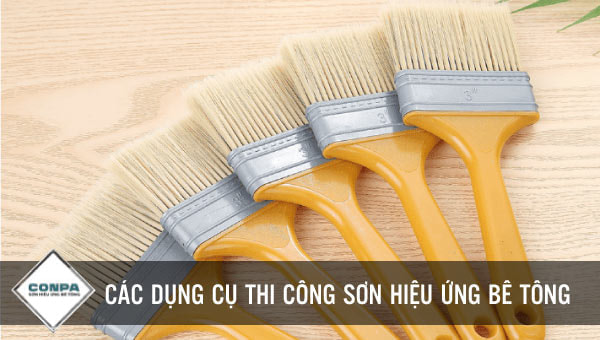 Các dụng cụ thi công sơn hiệu ứng phổ biến 2023 Các dụng cụ thi công sơn hiệu ứng phổ biến 2023