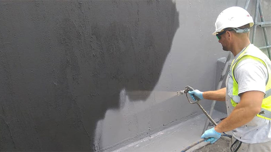 Quy trình phun sơn giả đá đúng kỹ thuật Quy trình phun sơn giả đá đúng kỹ thuật