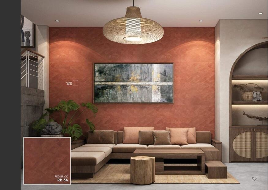 Catalogue Sơn Hiệu ứng bê tông 2023 và xu hướng màu sơn bê tông 2023