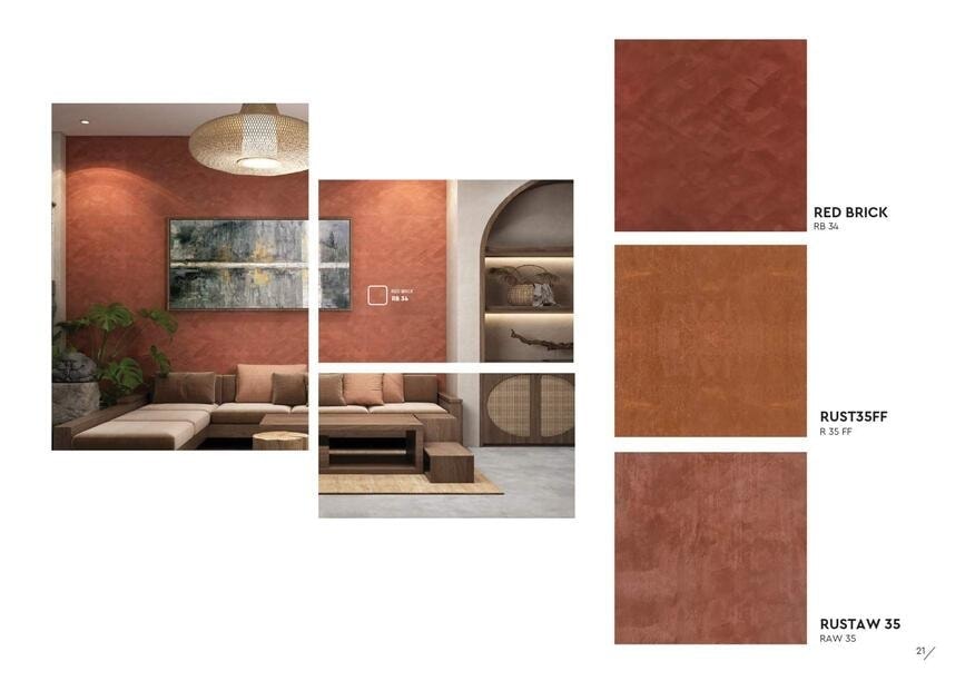 Catalogue Sơn Hiệu ứng bê tông 2023 và xu hướng màu sơn bê tông 2023