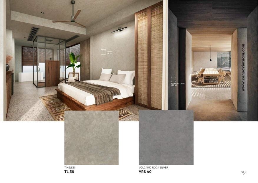 Catalogue Sơn Hiệu ứng bê tông 2023 và xu hướng màu sơn bê tông 2023