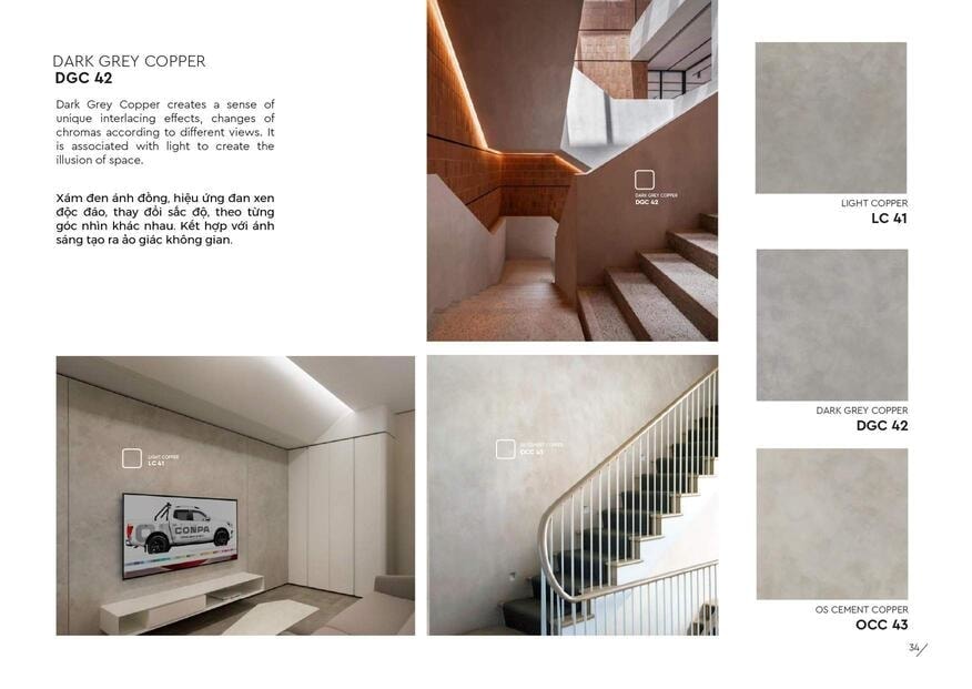 Catalogue Sơn Hiệu ứng bê tông 2023 và xu hướng màu sơn bê tông 2023 Catalogue Sơn Hiệu ứng bê tông 2023 và xu hướng màu sơn bê tông 2023