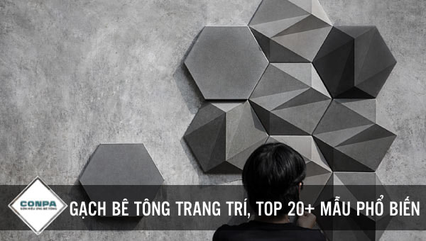 Gach Be Tong Trang Tri La Gi