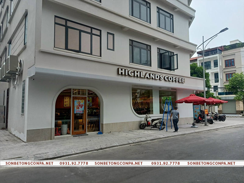 Mat Tien Quan Highlands Coffe Vinh Phuc