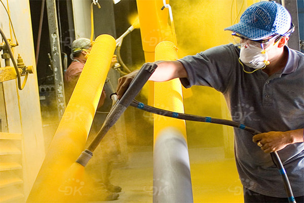 son kim loai goc nuoc va quy trinh thi cong dat chuan