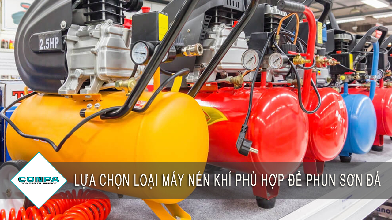 lua chon loai may nen khi phu hop de phun son da